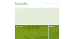 Desktop Screenshot of korhanozkan.org