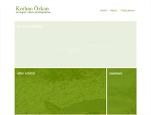 Tablet Screenshot of korhanozkan.org